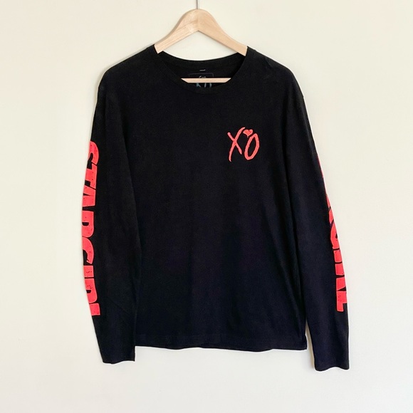 The Weeknd XO Stargirl I Had A Vision Graphic Black Long Sleeve T Shirt Adult M - Picture 5 of 8